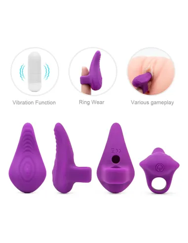 Finger vibrator violeta / c9013 | Fly night | Vibradores