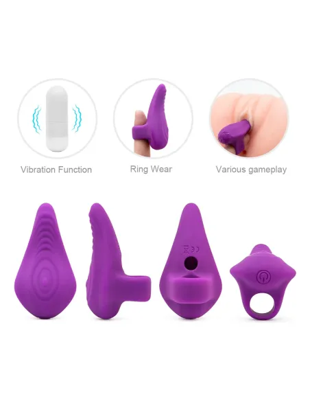 Finger vibrator violeta / c9013 | Fly night | Vibradores