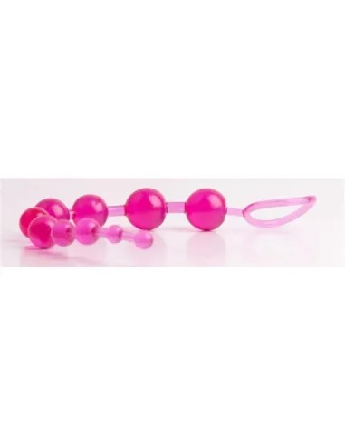 Anal plug beads rosa / c9029 | Fly night | Varitas y bolas
