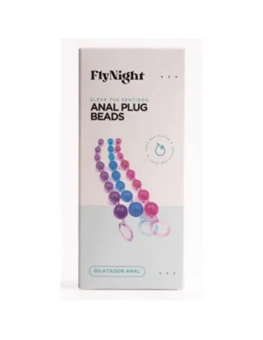 Anal plug beads rosa / c9029 | Fly night | Varitas y bolas