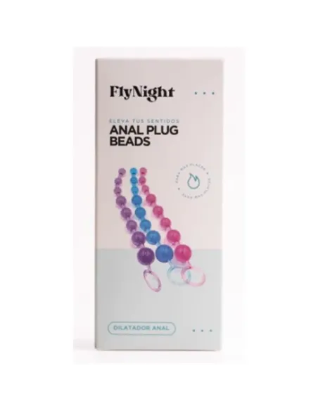 Anal plug beads rosa / c9029 | Fly night | Varitas y bolas