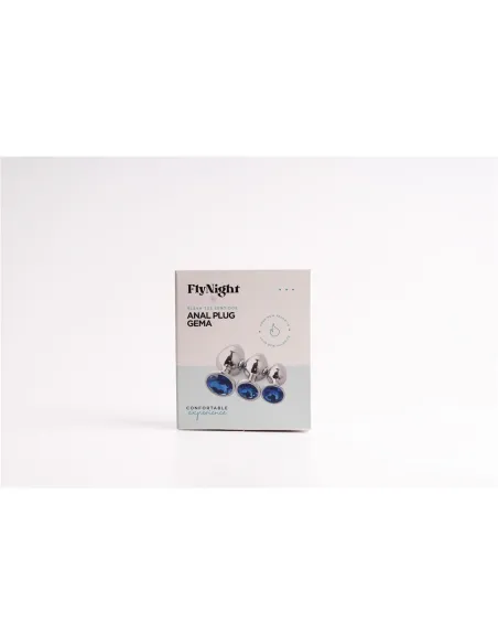 Anal plug gema azul / c9030 | Fly night | Plugs