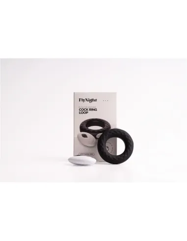 Anillo vibrator loop negro / c9034 | Fly night | Anillos