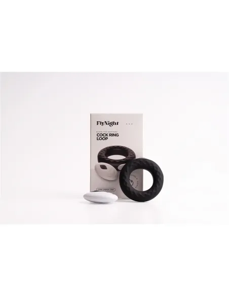 Anillo vibrator loop negro / c9034 | Fly night | Anillos