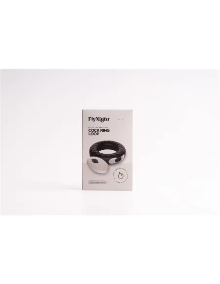 Anillo vibrator loop negro / c9034 | Fly night | Anillos