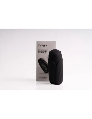 Cockring capsule negro / c9035 | Fly night | Masturbadores