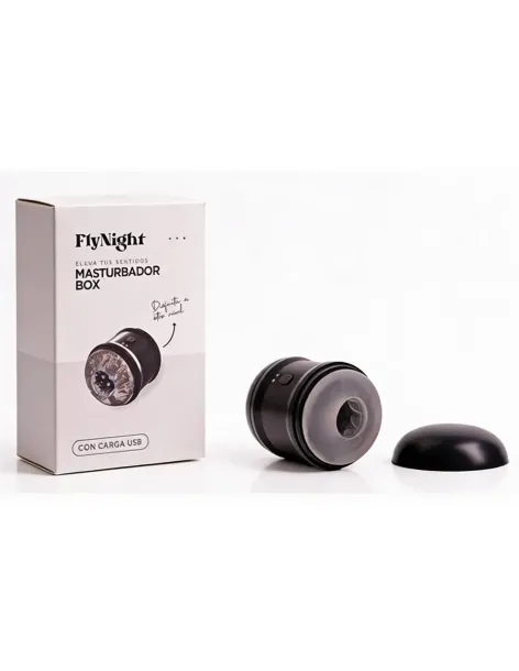 Masturbator box negro / c9039 | Fly night | Masturbadores