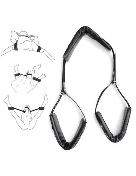 Bondage tie negro / c9022 | Fly night | Arneses