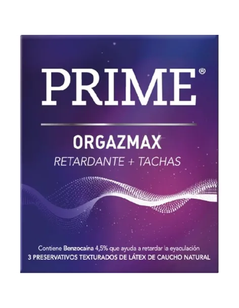 Preservativos orgazmax 12 x 3 | Prime | Preservativos