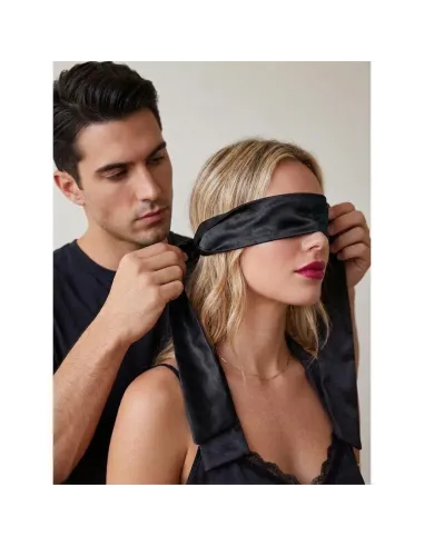 El lazo prohibido - saten elastizado negro | Infarta fetish | Esposas