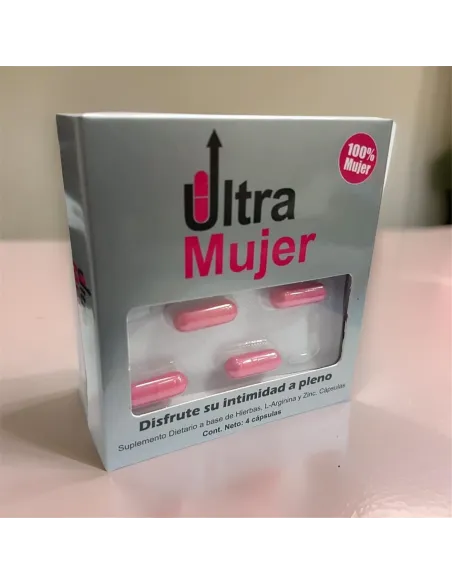 Ultra mujer x4 caps | Web supplements | Capsulas potenciadoras