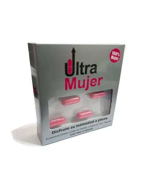 Ultra mujer x4 caps | Web supplements | Capsulas potenciadoras