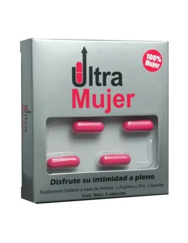 Ultra mujer x4 caps | Web supplements | Capsulas potenciadoras