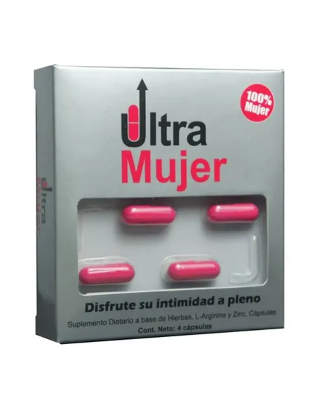 Ultra mujer x4 caps | Web supplements | Capsulas potenciadoras