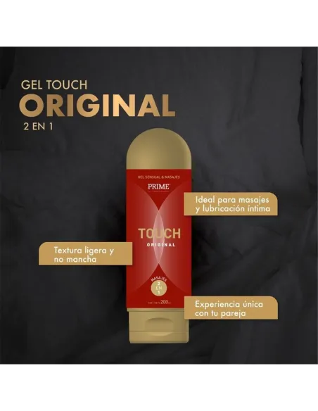 Prime gel touch 2 en 1 intimo y masajes 200 ml | Prime | Intimos