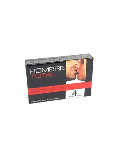 Hombre total x 4 tomas - el de mayor potencia sexual | Web supplements | Capsulas potenciadoras