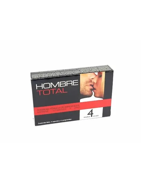 Hombre total x 4 tomas - el de mayor potencia sexual | Web supplements | Capsulas potenciadoras
