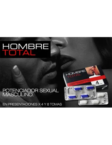 Hombre total x 4 tomas - el de mayor potencia sexual | Web supplements | Capsulas potenciadoras