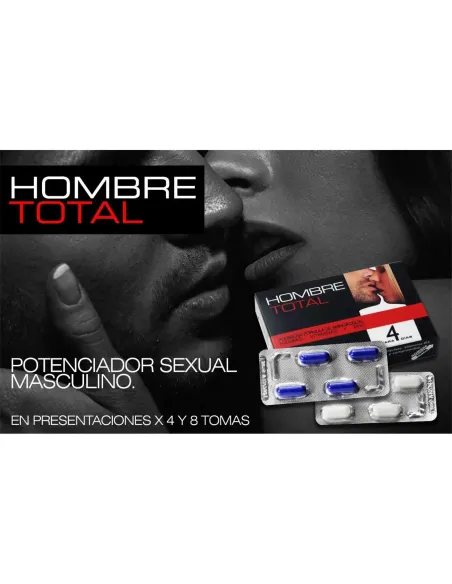 Hombre total x 4 tomas - el de mayor potencia sexual | Web supplements | Capsulas potenciadoras