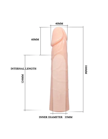 Funda peneana extiende 6 cm | Baile | Fundas y extensiones