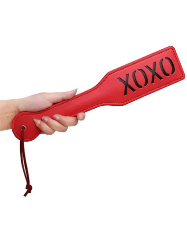 Palmeta xoxo rojo | Infarta fetish | Látigos y palmetas