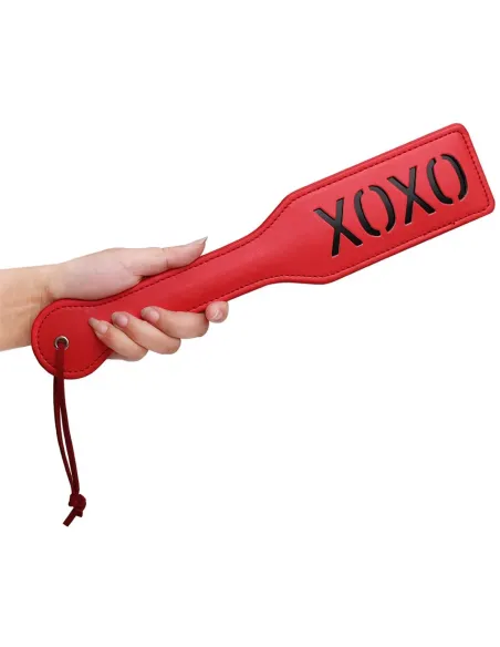 Palmeta xoxo rojo | Infarta fetish | Látigos y palmetas