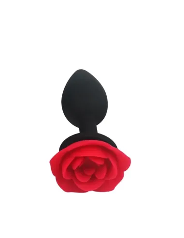 Anal plug flower silicone small red | Infarta toys | Plugs