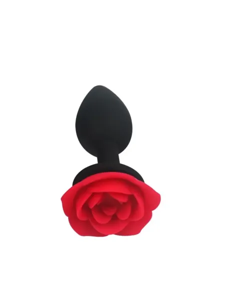 Anal plug flower silicone small red | Infarta toys | Plugs