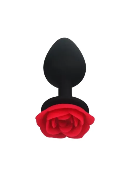 Anal plug flower silicone medium red | Infarta toys | Plugs