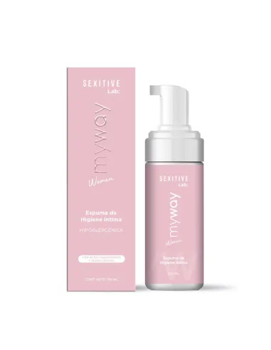 My way women - espuma de higiene intima | Sexitive | Cuidados íntimos