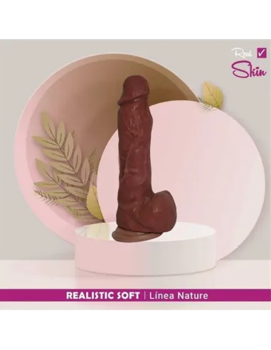Nature mulato n 2 - 17 x 4 cm - introducibles 14cm - | Caiman | Dildos macizos