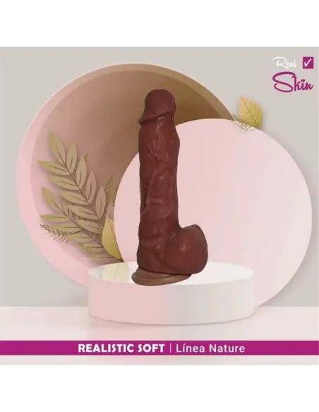 Nature mulato n 2 - 17 x 4 cm - introducibles 14cm - | Caiman | Dildos macizos