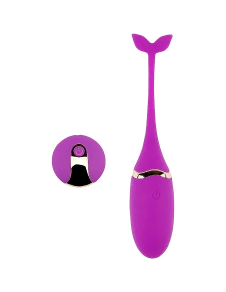 Vibrador dual whale violeta / c9005 | Fly night | Vibradores