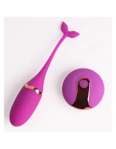 Vibrador dual whale violeta / c9005 | Fly night | Vibradores