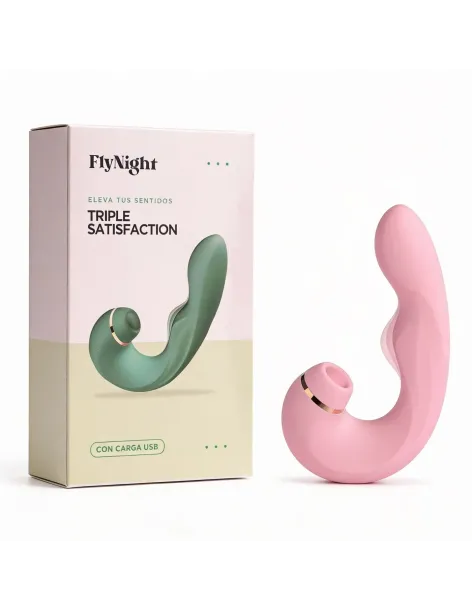 Triple satisfaction rosa / c9026 | Fly night | Succionadores