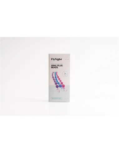 Anal plug beads azul / c9029 | Fly night | Varitas y bolas