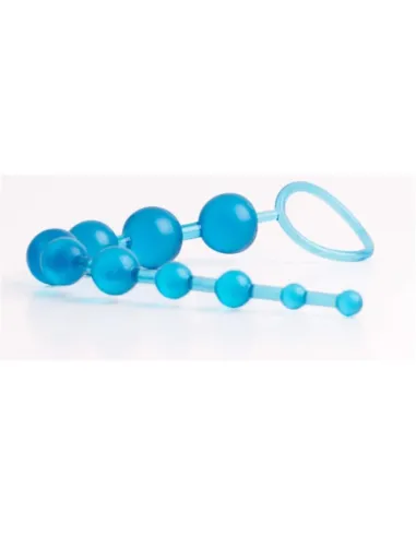 Anal plug beads azul / c9029 | Fly night | Varitas y bolas