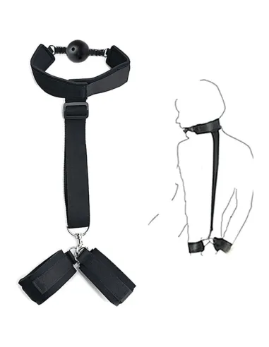 Bondage kit negro / c9018 | Fly night | Accesorios y outfits