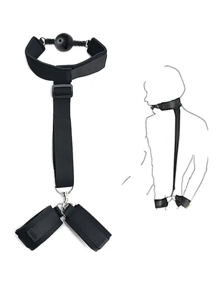 Bondage kit negro / c9018 | Fly night | Accesorios y outfits