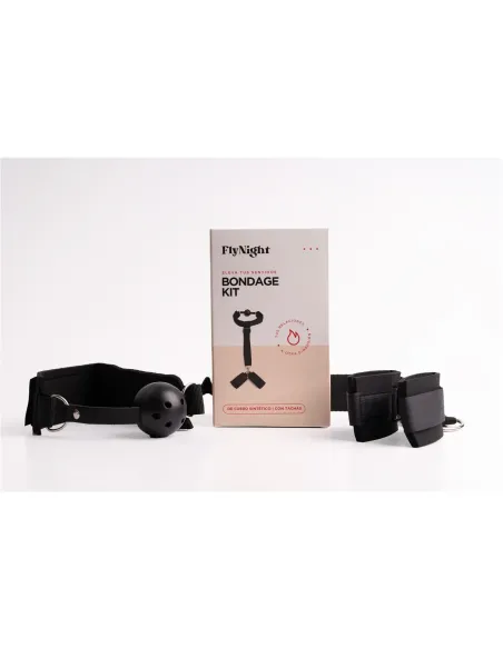 Bondage kit negro / c9018 | Fly night | Accesorios y outfits