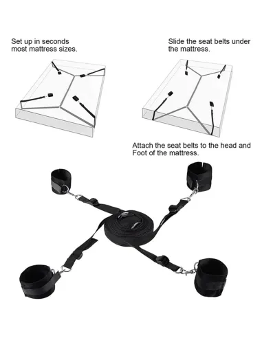 Bed strap negro / c9019 | Fly night | Inmovilizadores