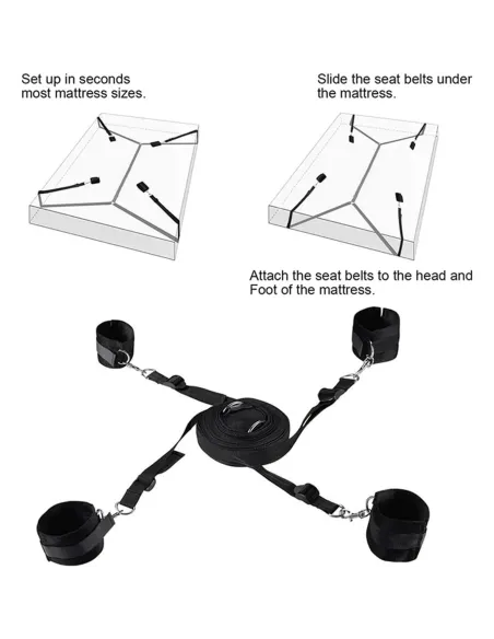 Bed strap negro / c9019 | Fly night | Inmovilizadores