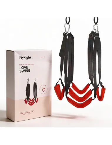 Love swing negro con rojo / c9020 | Fly night | Sogas y amarres