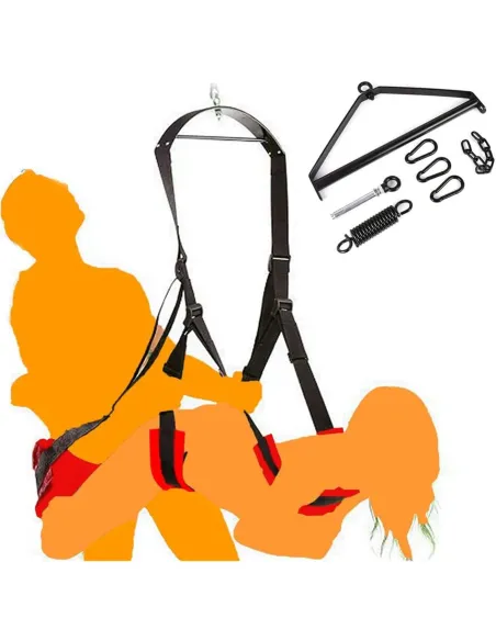 Love swing negro con rojo / c9020 | Fly night | Sogas y amarres