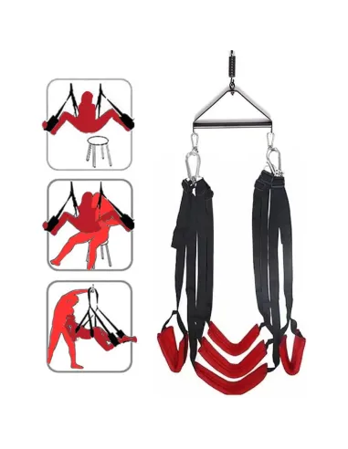 Love swing negro con rojo / c9020 | Fly night | Sogas y amarres