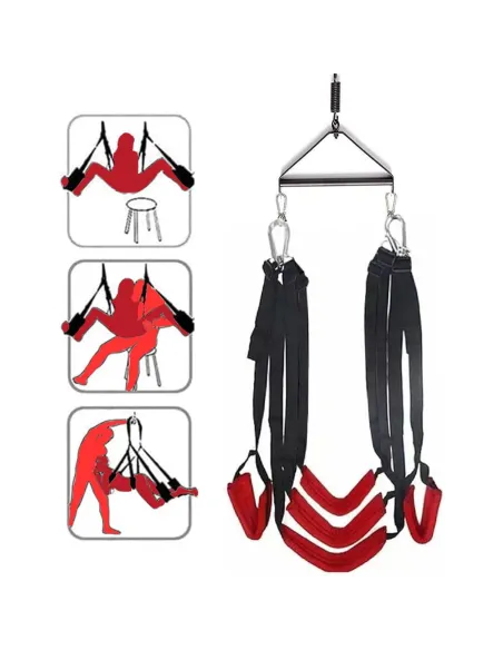 Love swing negro con rojo / c9020 | Fly night | Sogas y amarres