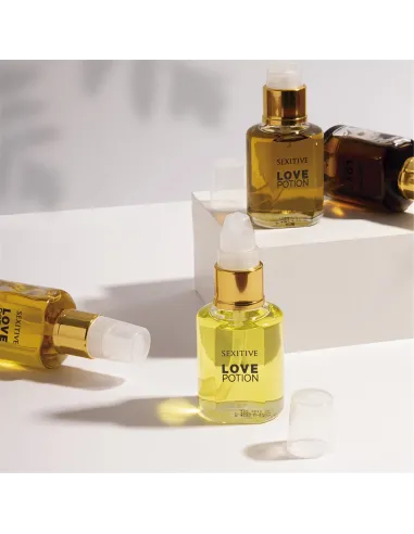 Aceite comestible intimo champagne y frambuesa | Sexitive | Corporales