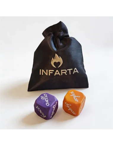 Dados acciones y lugares | Infarta toys | Juegos eróticos