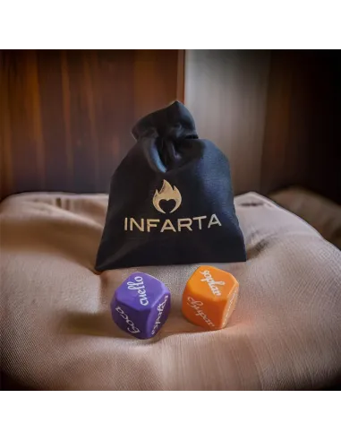 Dados acciones y lugares | Infarta toys | Juegos eróticos