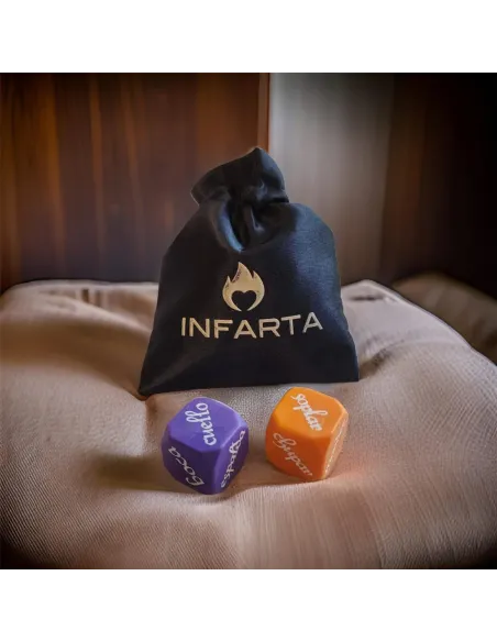 Dados acciones y lugares | Infarta toys | Juegos eróticos